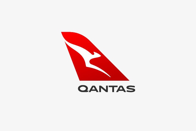 Qantas logo from 2016 to present